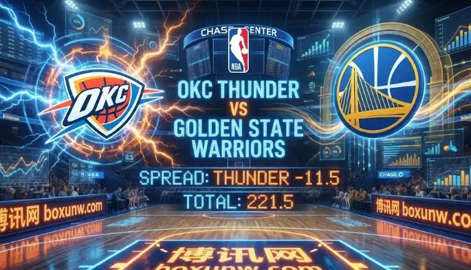  雷霆客让11.5分太夸张？雷霆vs勇士，揭秘勇士主场“深盘+低总分”背后的玄机