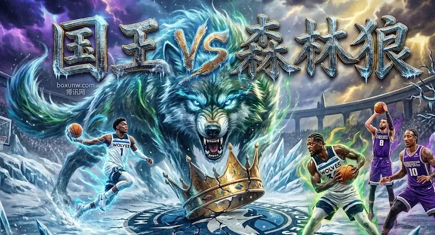 国王VS森林狼：狂让10.5分！内线防守崩盘，注定了一场不对等的较量？