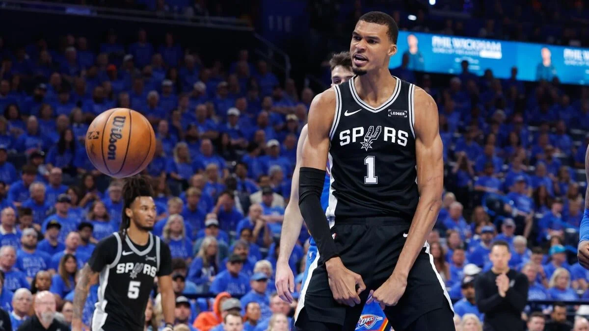 NBA季后赛G2前瞻：马刺雷霆焦点战，文班亚马、杰伦威廉姆斯数据深度解析