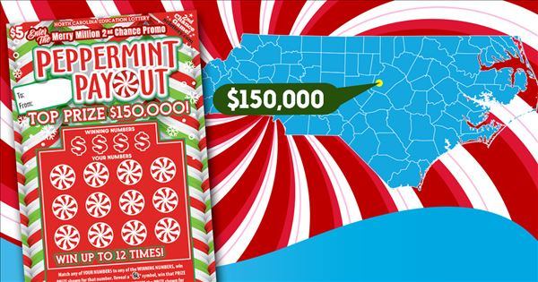 圣诞刮刮乐送大礼：北卡祖母赠票，孙女喜中15万美元巨奖