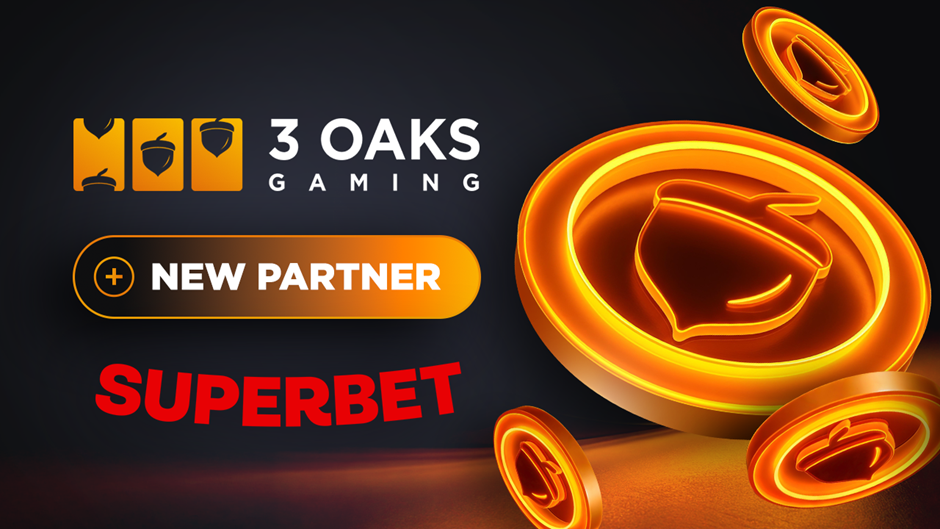 3 Oaks Gaming联手Superbet，老虎机产品强势进军罗马尼亚与巴西