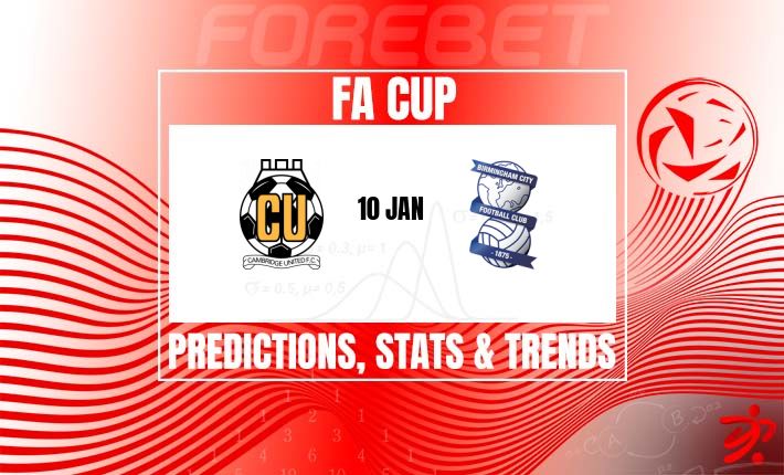 足总杯前瞻：剑桥联主场龙战伯明翰城，谁能晋级？