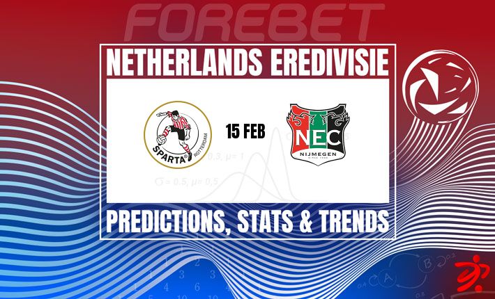 荷甲焦点战：鹿特丹斯巴达主场迎战奈梅亨，谁能巩固上半区地位？