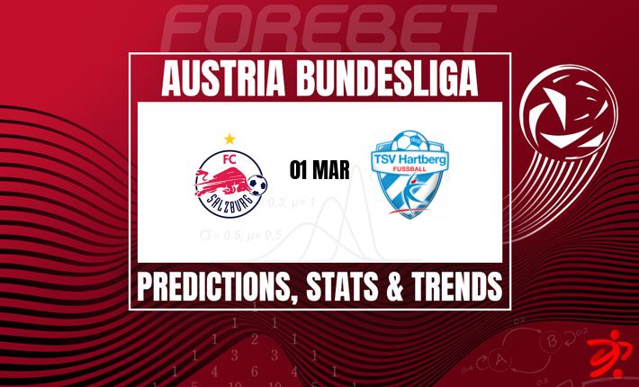 奥甲焦点：萨尔茨堡主场迎战哈特堡，榜首之争悬念几何？