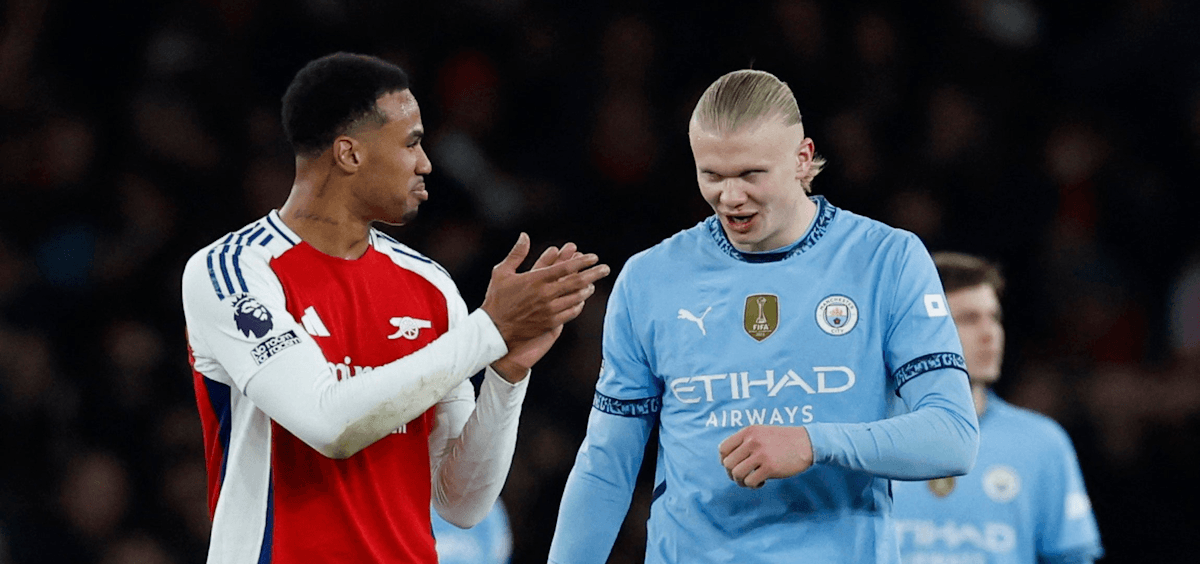 加布里埃尔点名哈兰德为最强对手：联赛杯决赛火星撞地球