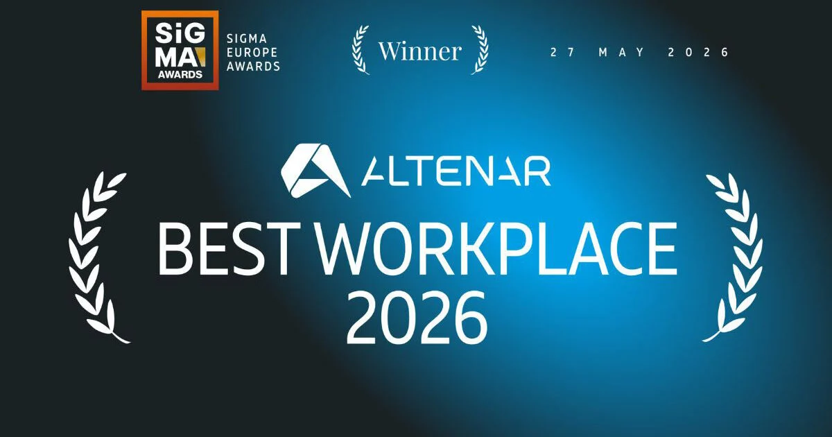 Altenar荣膺SiGMA“最佳职场”大奖，引领iGaming人才新标杆