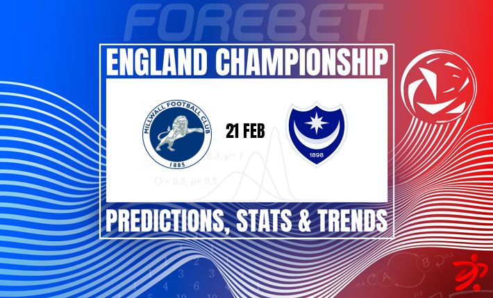 英冠前瞻：米尔沃尔主场迎战朴茨茅斯，雄狮能否延续冲榜势头？