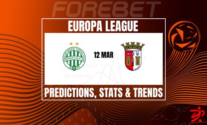 欧联淘汰赛：费伦茨瓦罗斯VS布拉加，攻防对决谁能笑到最后？