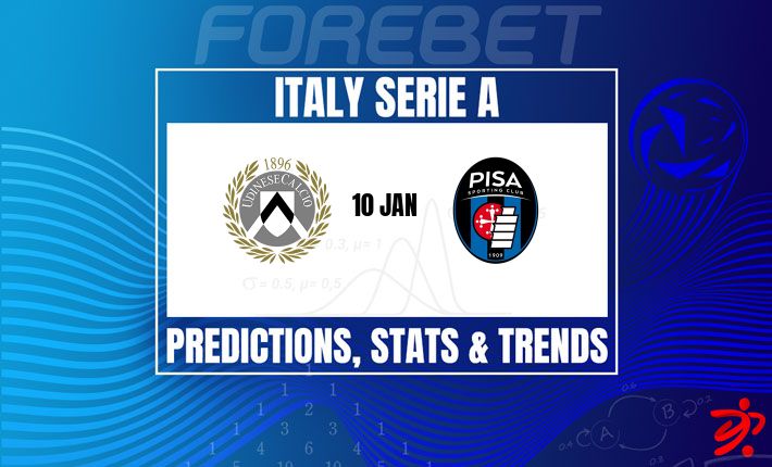 意甲前瞻：乌迪内斯主场迎战比萨，谁能笑到最后？