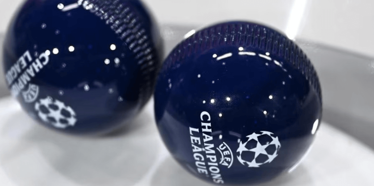 欧冠十六强抽签揭晓：皇马曼城提前上演巅峰对决