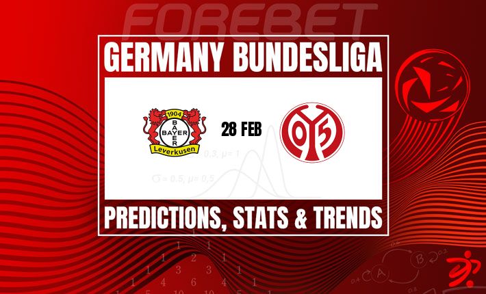 德甲前瞻：勒沃库森主场迎战美因茨，药厂能否延续强势？