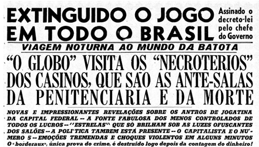 巴西赌场禁令80年：从辉煌到地下，经济损失与未来展望