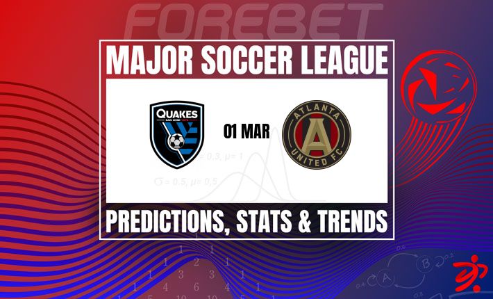 美职联前瞻：旧金山地震主场迎战亚特兰大联，客场虫能否逆袭？