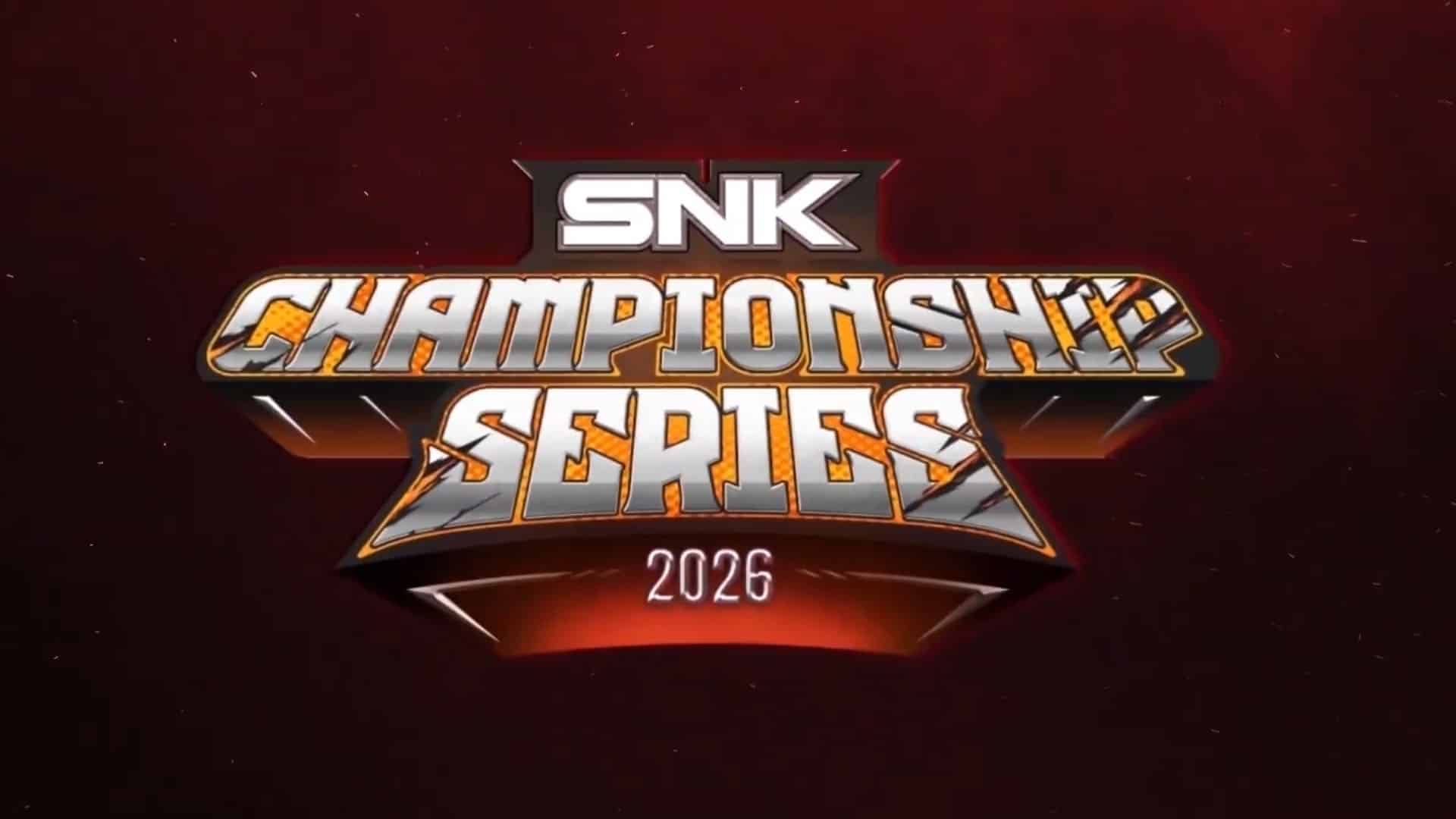 SNK冠军系列赛2026重磅回归：赛制奖金全面升级，直通电竞世界杯！