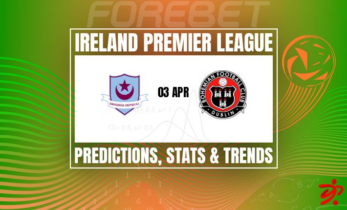 爱尔兰超：德罗赫达联VS波希米亚人，榜首不败金身能否延续？