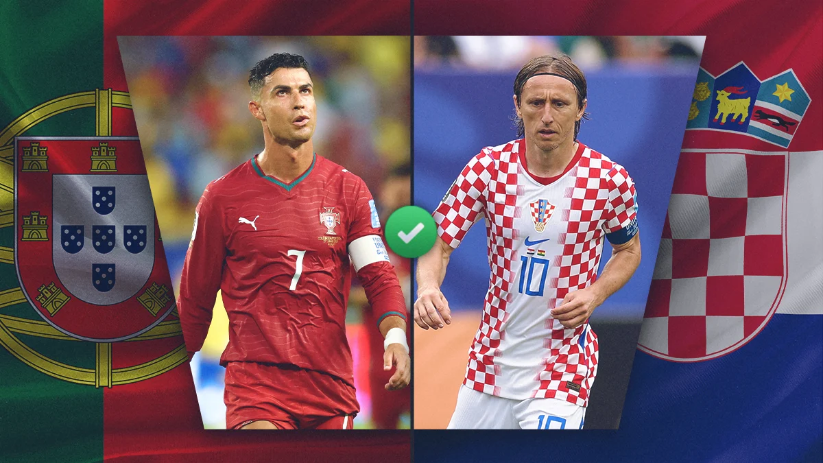 世界杯1/8决赛：葡萄牙vs克罗地亚前瞻，谁能笑到最后？