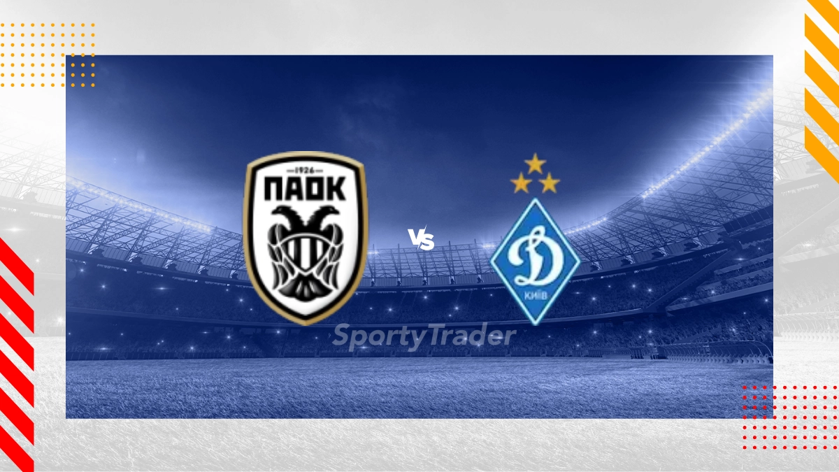 欧联杯：塞萨洛尼基PAOK vs 基辅迪纳摩次回合前瞻：进球大战再现？