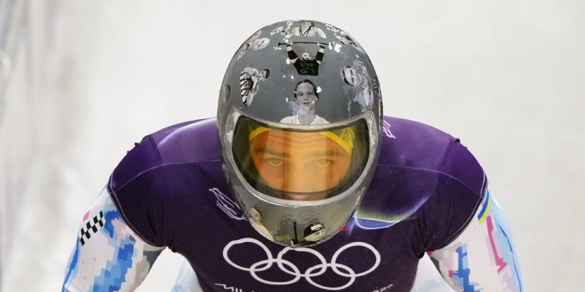 乌克兰运动员“记忆头盔”遭禁：奥运赛场上的政治与纪念之争