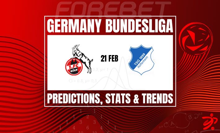 德甲前瞻：科隆VS霍芬海姆，霍村客场强势剑指前三