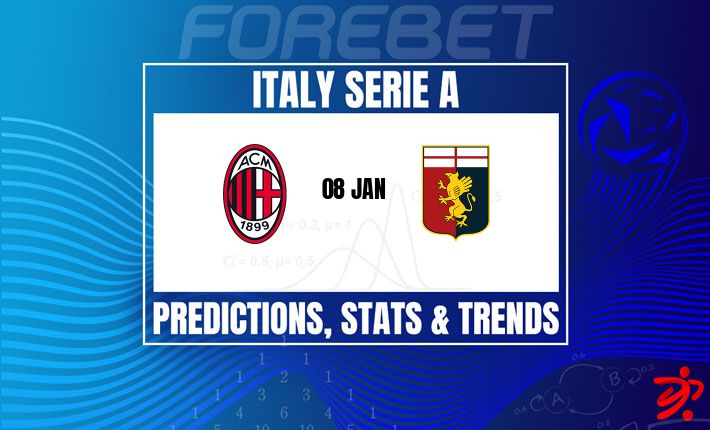 意甲前瞻：米兰主场迎战热那亚，红黑军团剑指三分