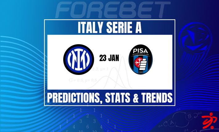 意甲前瞻：国际米兰主场迎战比萨，榜首蓝黑军团剑指三分