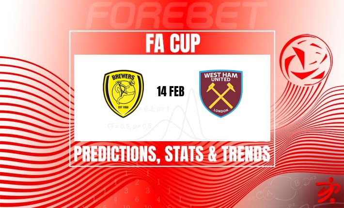 英足总杯前瞻:伯顿主场硬仗,西汉姆客场魔咒能否打破? 英足总杯前瞻:伯顿主场硬仗,西汉姆客场魔咒能否打破?