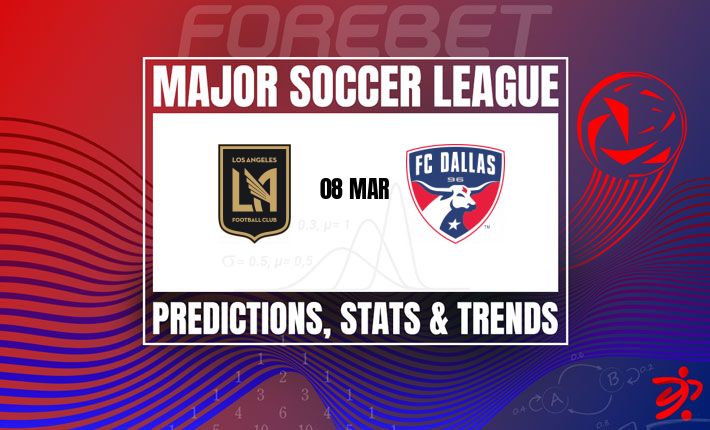 洛杉矶FC vs 达拉斯FC：主场龙势不可挡，达拉斯客场恐难全身而退