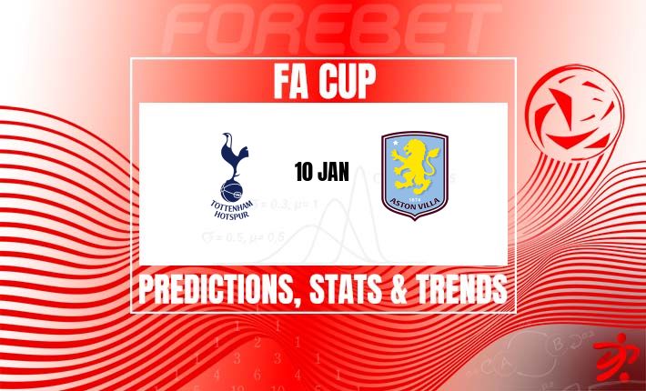 足总杯前瞻：热刺主场龙能否抵挡维拉强势来袭？