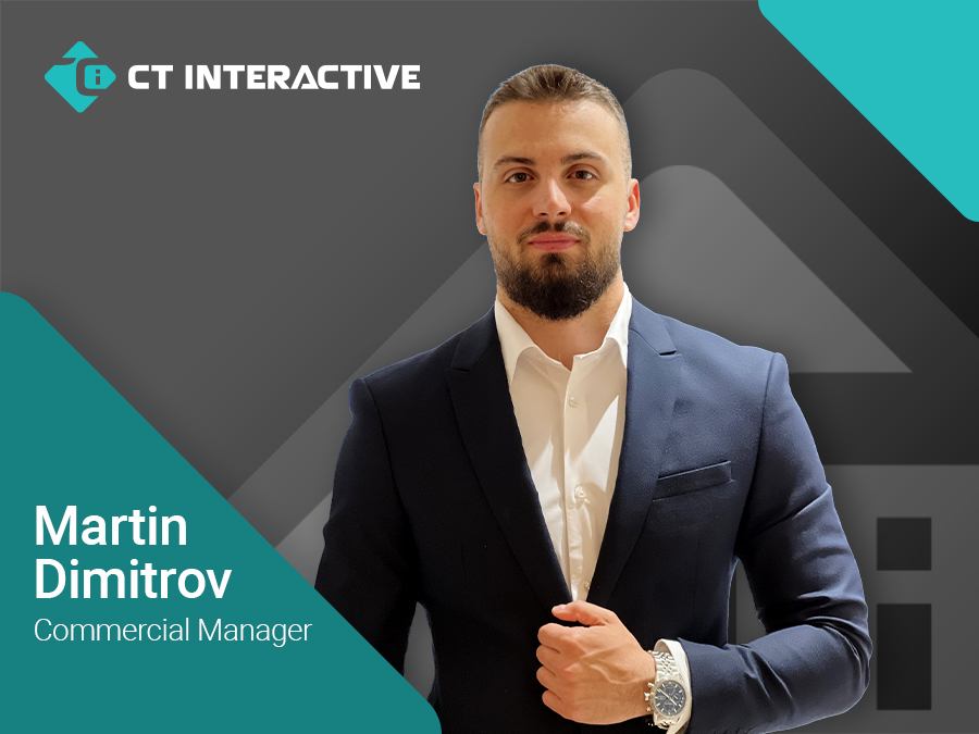 CT Interactive任命新商务经理Martin Dimitrov，加速全球市场扩张