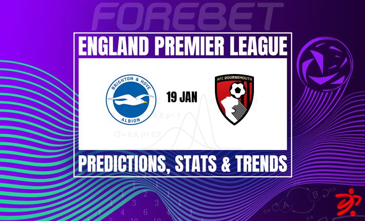 英超前瞻：布莱顿主场迎战伯恩茅斯，海鸥能否打破僵局？