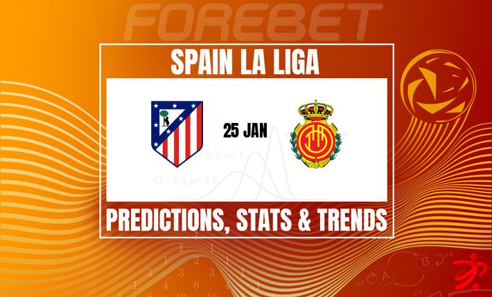 西甲前瞻：马竞主场迎战马洛卡，床单军团能否延续强势？