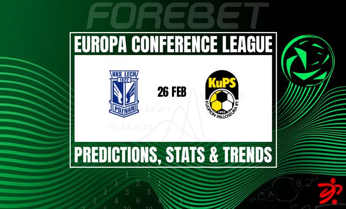 莱赫波兹南 vs 库普斯：欧协联生死战，波兰劲旅主场优势明显