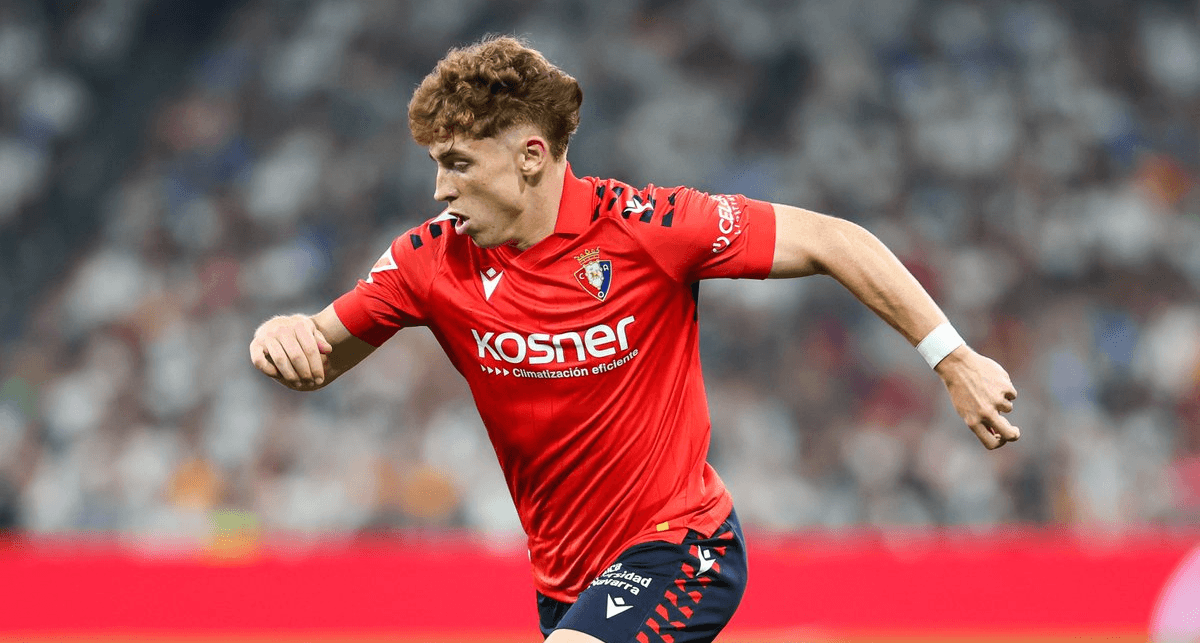 巴萨盯上奥萨苏纳边锋穆尼奥斯，皇马或强势截胡