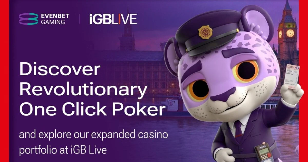 EvenBet Gaming重磅亮相iGB L!VE 2026:简化扑克颠覆传统,万款游戏平台再升级 EvenBet Gaming重磅亮相iGB L!VE 2026:简化扑克颠覆传统,万款游戏平台再升级
