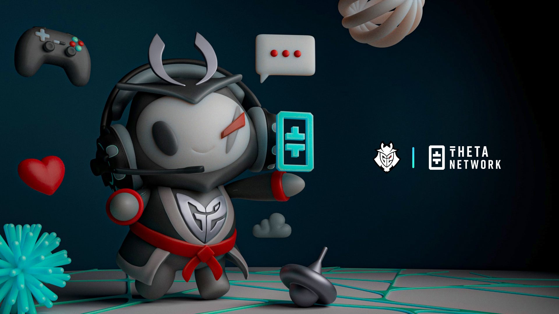 G2 Esports联手Theta Network，吉祥物Sami变身AI智能客服