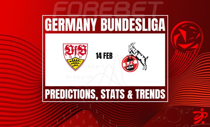 德甲前瞻：斯图加特主场迎战科隆，强势主队能否延续连胜？