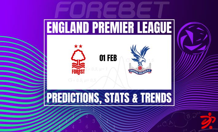 诺丁汉森林vs水晶宫：保级战火药味浓，平局或是主旋律？