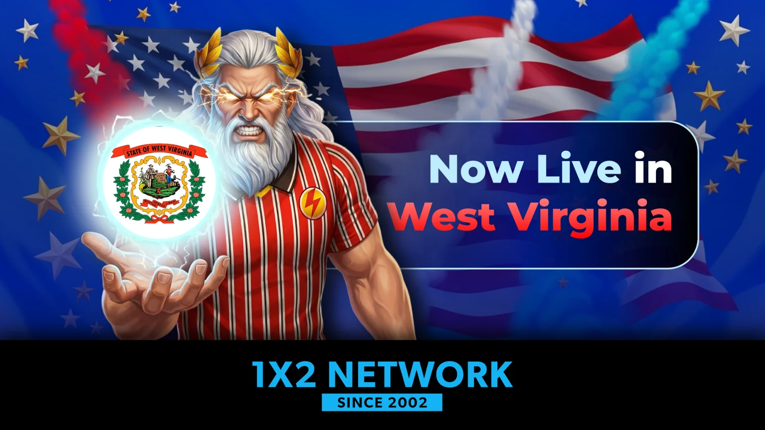 1x2 Network挺进西弗吉尼亚，美国市场再下一城