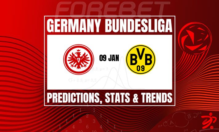 德甲前瞻：法兰克福主场迎战多特蒙德，谁能打破僵局？