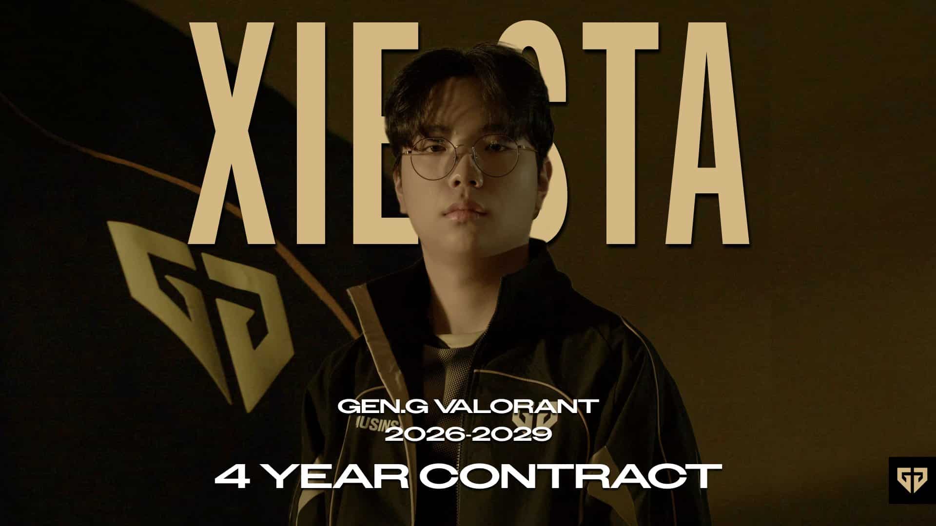 Gen.G VALORANT签下15岁天才Xiesta：史上最长合约的背后玄机