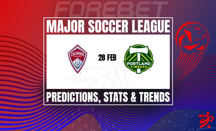 MLS前瞻：科罗拉多急流vs波特兰伐木者，西部对决谁能打破僵局？