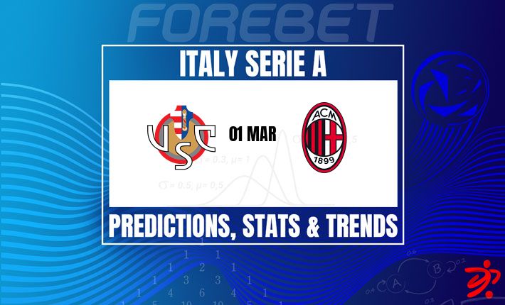 意甲前瞻:克雷莫纳vs米兰,红黑军团剑指三分,弱旅能否爆冷? 意甲前瞻:克雷莫纳vs米兰,红黑军团剑指三分,弱旅能否爆冷?