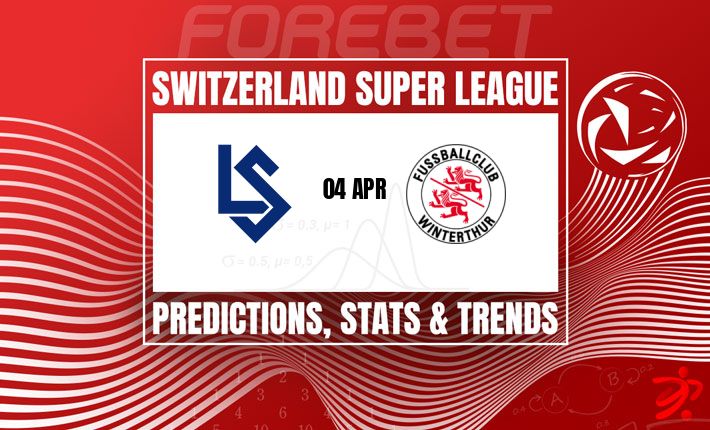 瑞士超前瞻：洛桑体育VS温特图尔，保级战谁能止颓？