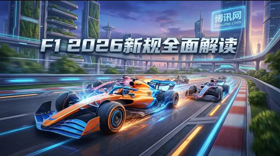 深度｜F1 2026新规全面解读：DRS时代终结，如何用“更电动”重塑速度？