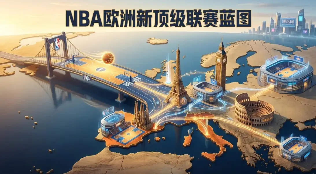 NBA杀入欧洲!NBA Europe组建16支豪门新顶级联赛,皇马巴萨或入局