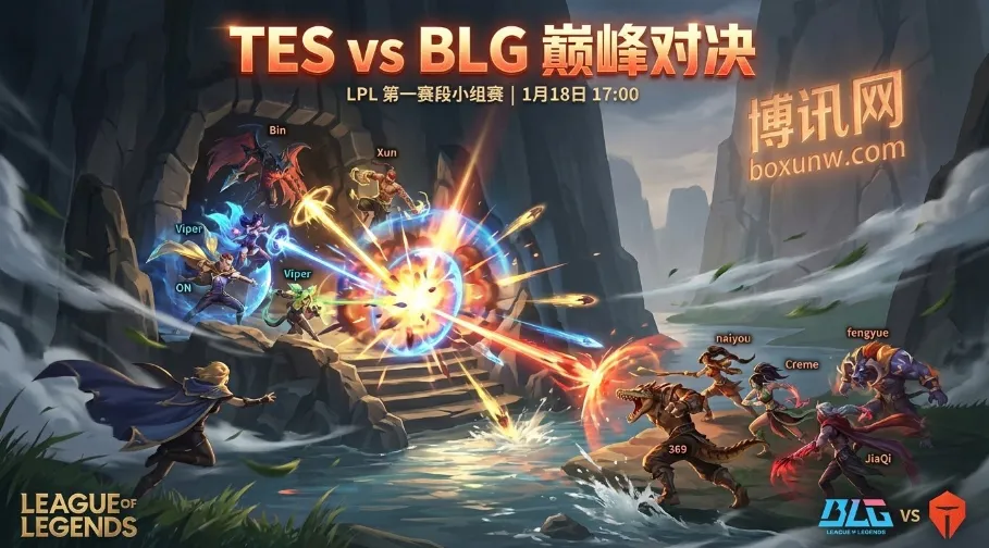 TES vs BLG，数据和赔率揭示让1.5局盘口背后的硬实力差距