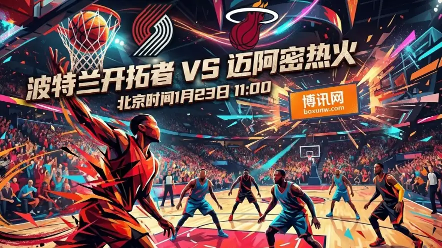 开拓者vs热火：五成胜率的绞杀：当“主场强势”遇上“客场起伏”