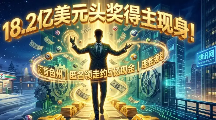 苦等数月！18.2亿美元强力球得主终现身：匿名领走5亿现金，身份成谜