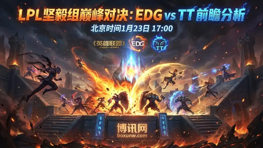 EDG对战TT：“二番战”无畏征召成“照妖镜”，谁的“英雄池”先见底