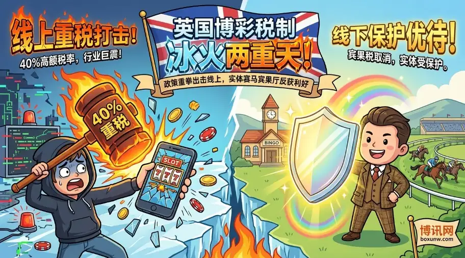 英国在线博彩税上调 | 预算案重拳线上博彩